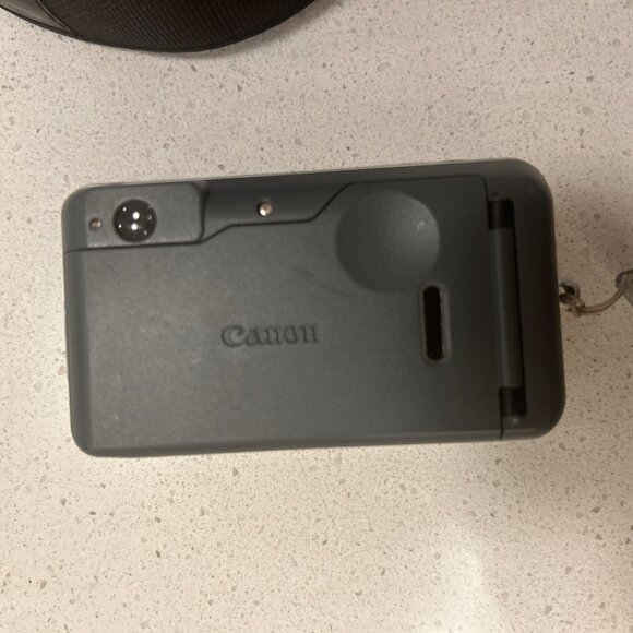 Canon Sure Shot 90u 35mm Point And Shoot Film Camera Silver w/Case Tested - Picture 6 of 6